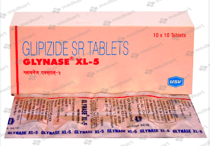 GLYNASE XL 5MG TABLET 10'S