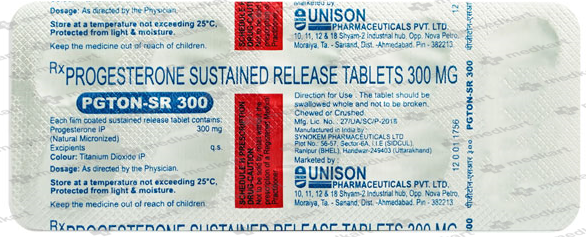 PGTON SR 300MG TABLET 10'S