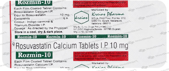 ROZMIN 10MG TABLET 10'S