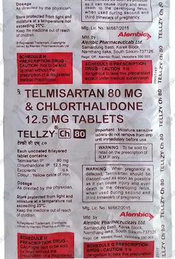 TELLZY CH 80MG TABLET 15'S