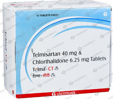 TELMA CT 40/6.25MG TABLET 15'S