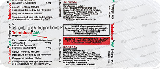 TELMIDUCE AM 40MG TABLET 10'S