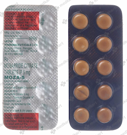 MOZA 5MG TABLET 10'S