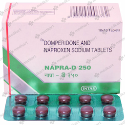 NAPRA D 250MG TABLET 10'S