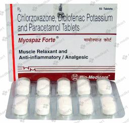 MYOSPAZ FORTE TABLET 10'S