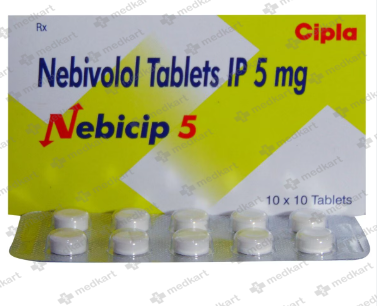 NEBICIP 5MG TABLET 10'S