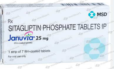 JANUVIA 25MG TABLET 7'S