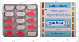 K GLIM M 1MG TABLET 15'S