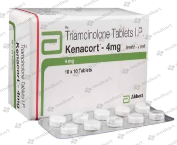 KENACORT 4MG TABLET 10'S