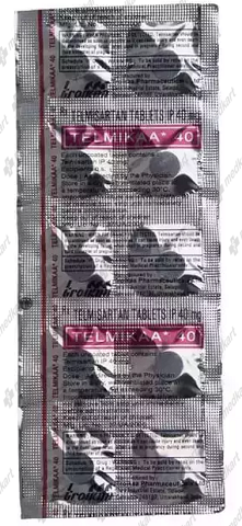 TELMIKAA 40MG TABLET 10'S