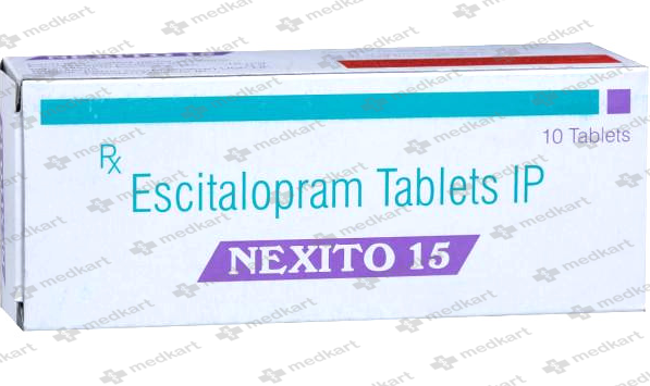 NEXITO 15MG TABLET 10'S