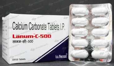 LANUM C 500MG TABLET 10'S