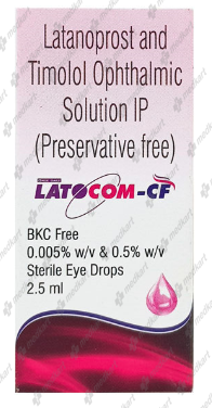 LATOCOM CF EYE DROPS 2.5 ML