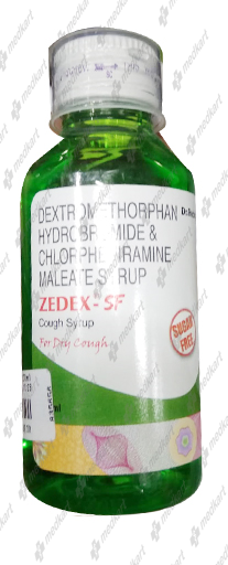 ZEDEX SF SYRUP 100 ML