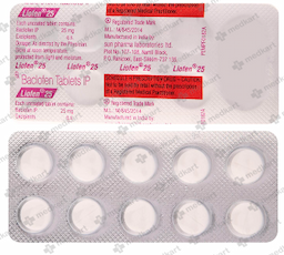 LIOFEN 25MG TABLET 10'S