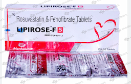 LIPIROSE F 5MG TABLET 10'S