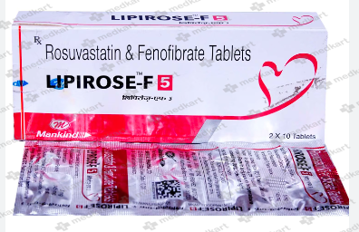 LIPIROSE F 5MG TABLET 10'S