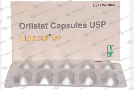 LIPOCUT 60MG CAPSULE 10'S