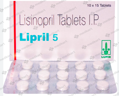 LIPRIL 5MG TABLET 15'S