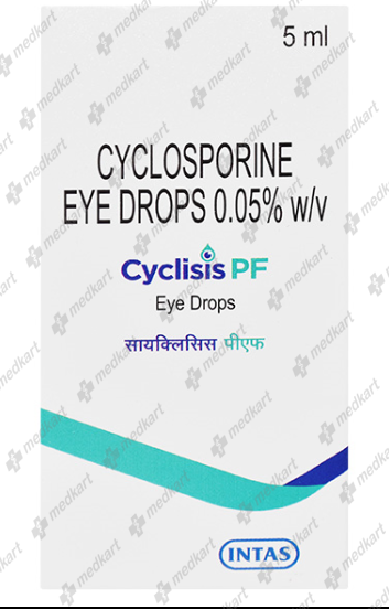 CYCLISIS PF EYE DROPS 5 ML