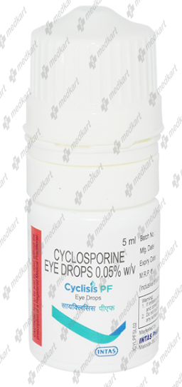 CYCLISIS PF EYE DROPS 5 ML