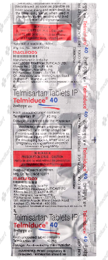 TELMIDUCE 40MG TABLET 10'S