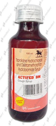 ACTIFED DM SYRUP 100 ML