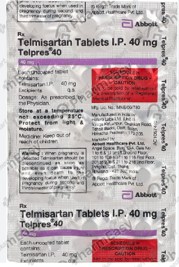 TELPRES 40MG TABLET 15'S