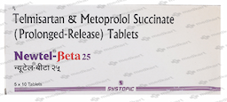 NEWTEL BETA 25MG TABLET 10'S