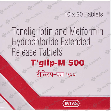 TGLIP M 500MG TABLET 20'S