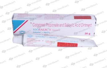 NIOSALIC 6 OINTMENT 20 GM