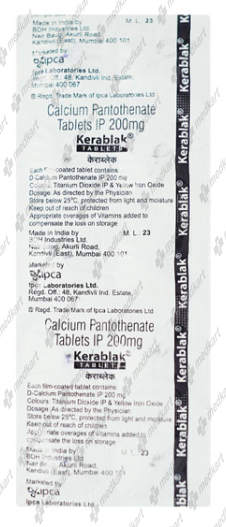 KERABLAK 200MG TABLET 10'S