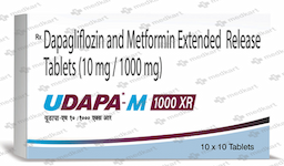 UDAPA M XR 1000MG TABLET 10'S