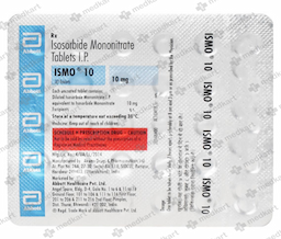 ISMO 10MG TABLET 30'S