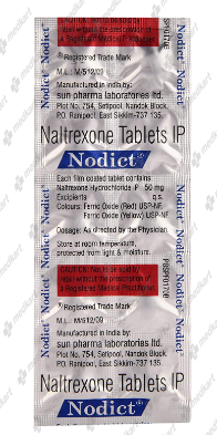 NODICT 50MG TABLET 10'S