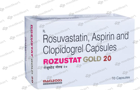 ROZUSTAT GOLD 20MG CAPSULE 10'S