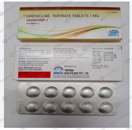 VARNITRIP 1MG TABLET 10'S