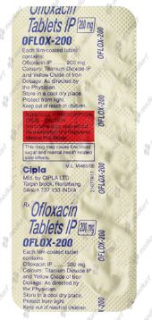 OFLOX 200MG TABLET 10'S