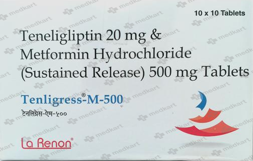 TENLIGRESS M 500MG TABLET 10'S