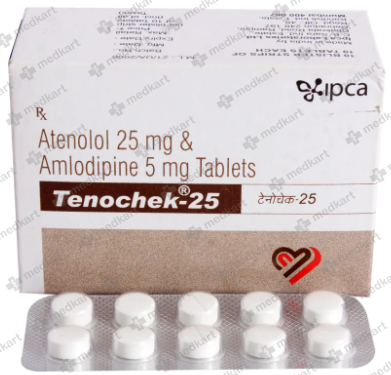 TENOCHEK 25MG TABLET 10'S