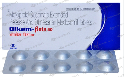 OLKEM BETA 50MG TABLET 10'S