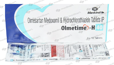 OLMETIME H 40MG TABLET 10'S