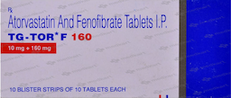 TG TOR F 160MG TABLET 10'S