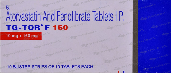 TG TOR F 160MG TABLET 10'S