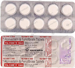 TG TOR F 160MG TABLET 10'S