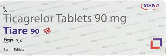 TIARE 90MG TABLET 14'S