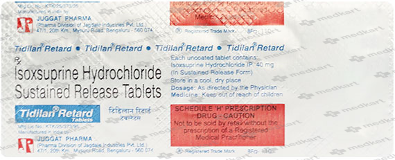 TIDILAN RETARD TABLET 10'S