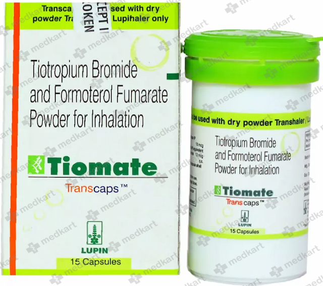 TIOMATE TRANSCAPS 15'S