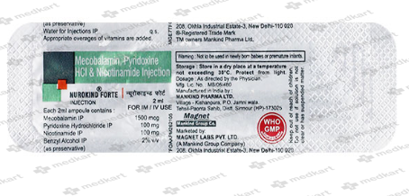 NUROKIND FORTE INJECTION 2 ML