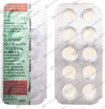 OLIMELT 5MG TABLET 10'S